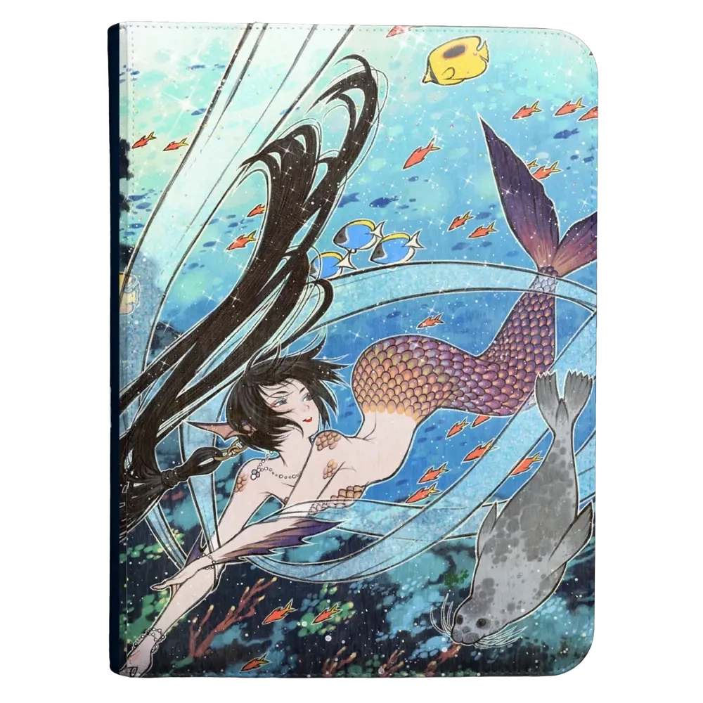 Premium PRO-Binder Zippered 9-Pocket - Mermaid