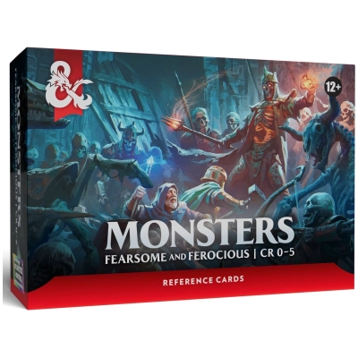 Dungeons & Dragons - Monsters: Fearsome and Ferocious Reference Cards - EN