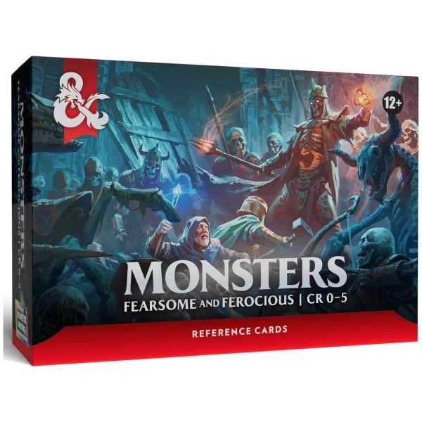 Dungeons & Dragons - Monsters: Fearsome and Ferocious Reference Cards - EN