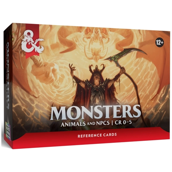 Dungeons & Dragons - Monsters: Animals and NPCs Reference Cards - EN