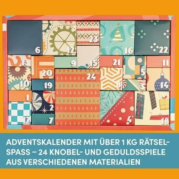 Der ultimative Knobelspiel-Adventskalender - DE