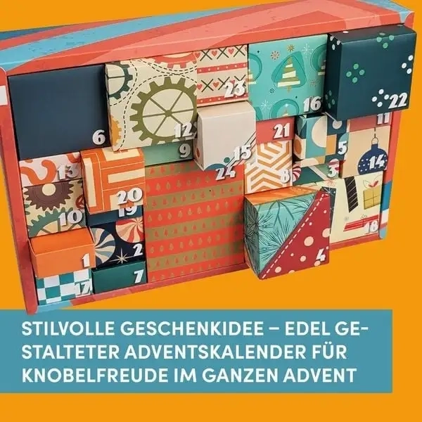 Der ultimative Knobelspiel-Adventskalender - DE