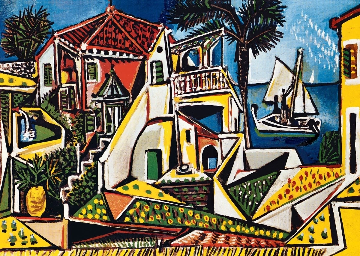 Pablo Picasso: Mediterrane Landschaft