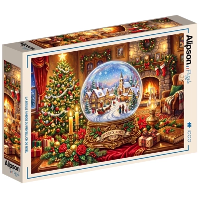 Die Schneekugel zu Heiligabend