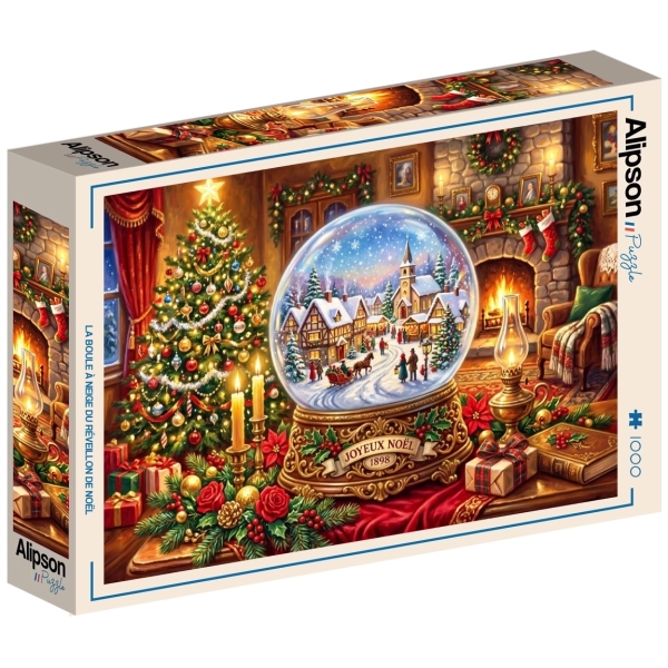 Die Schneekugel zu Heiligabend