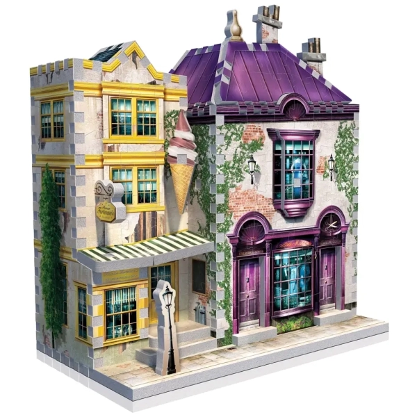 Madam Malkin’s Anzüge & Florean Fortescue’s Eissalon - Harry Potter - 3D Puzzle