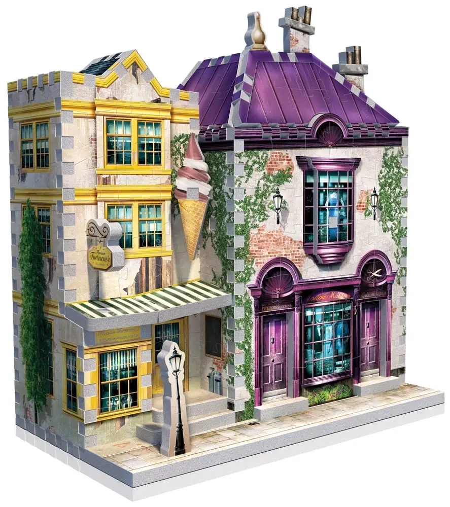 Madam Malkin’s Anzüge & Florean Fortescue’s Eissalon - Harry Potter - 3D Puzzle