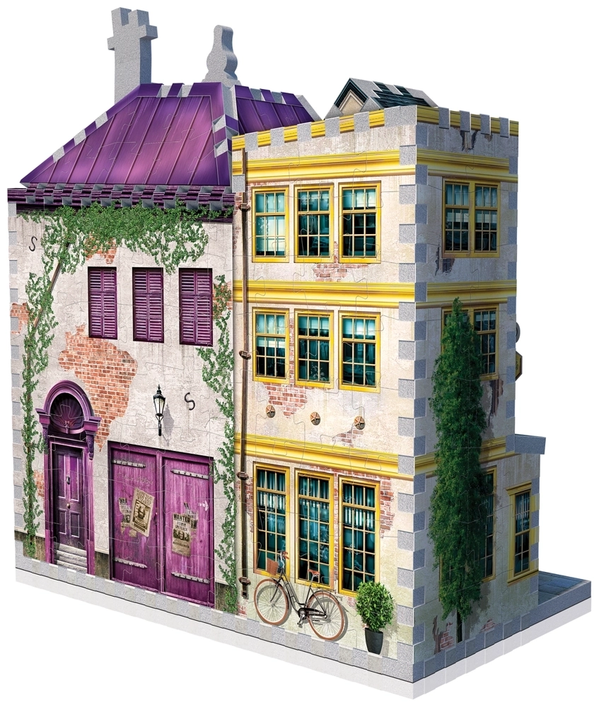 Madam Malkin’s Anzüge & Florean Fortescue’s Eissalon - Harry Potter - 3D Puzzle