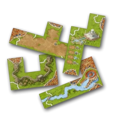 Carcassonne - Die Wunder der Menschheit III - Erweiterung - DE/EN