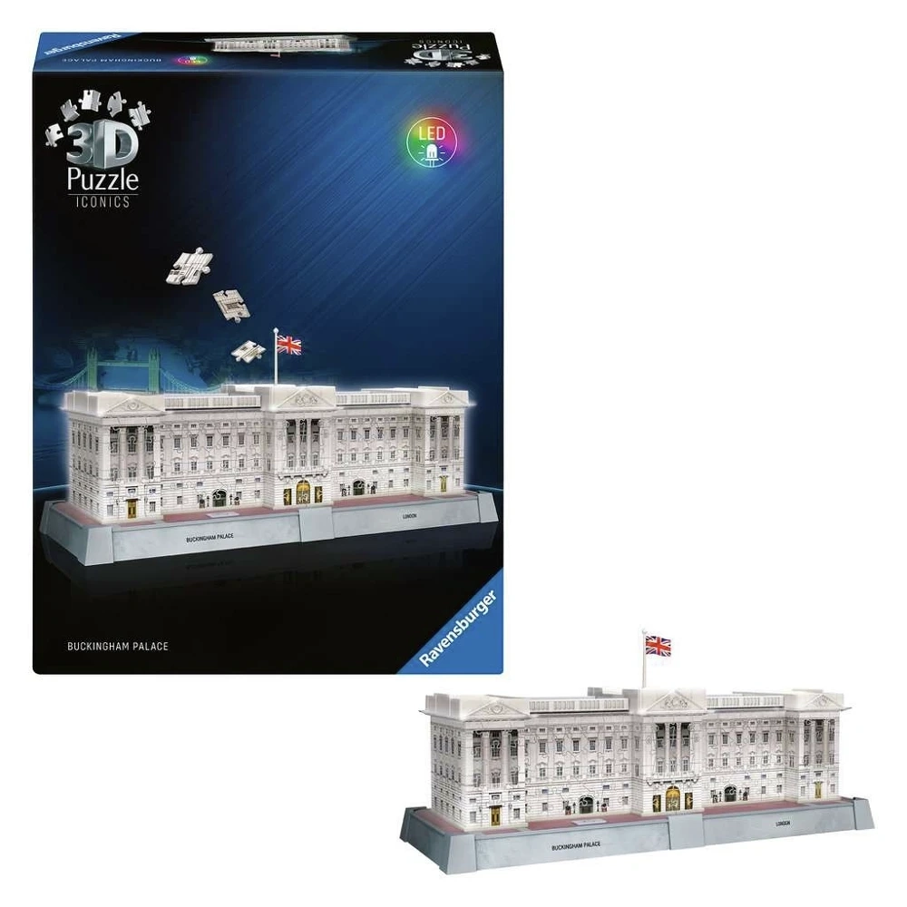Iconics Buckingham Palace w. Light