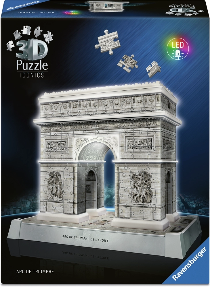 Iconics Arc de Triomphe with Light