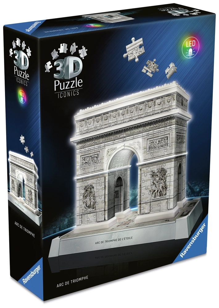 Iconics Arc de Triomphe with Light