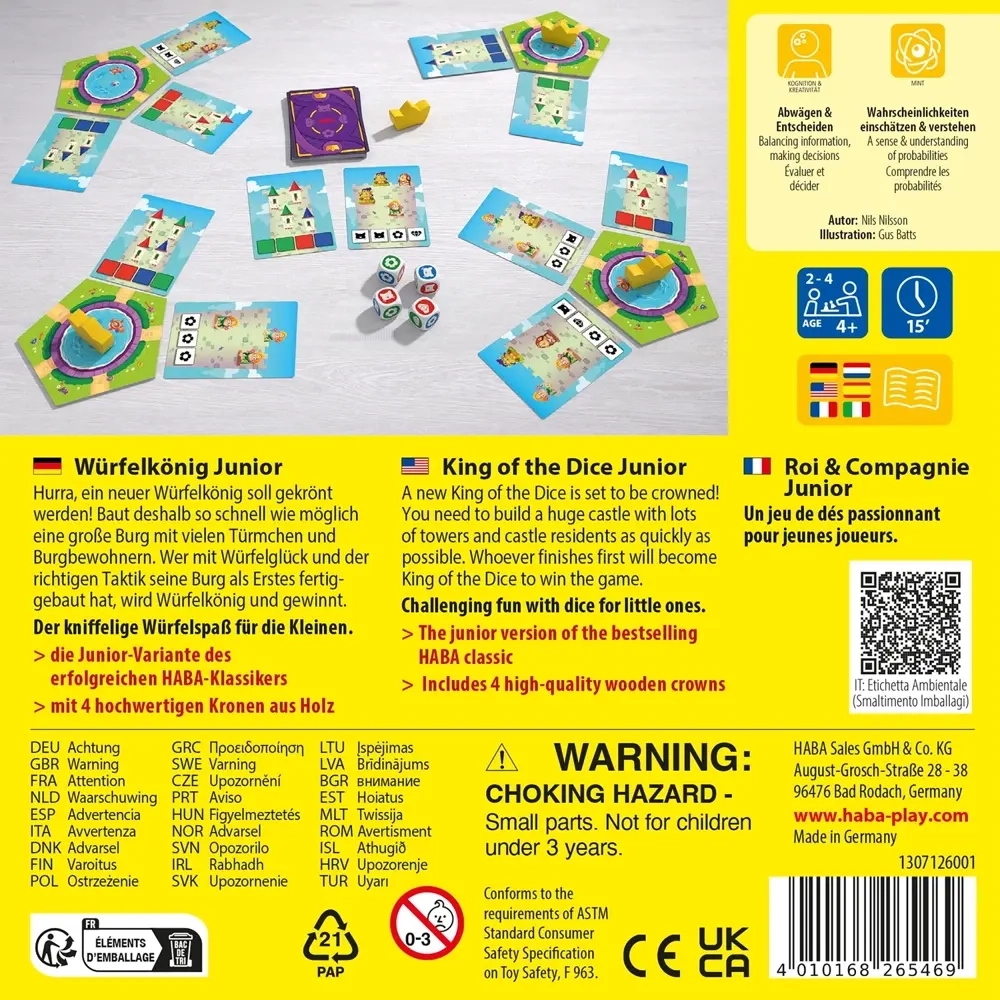 Würfelkönig Junior - DE/EN/FR/IT