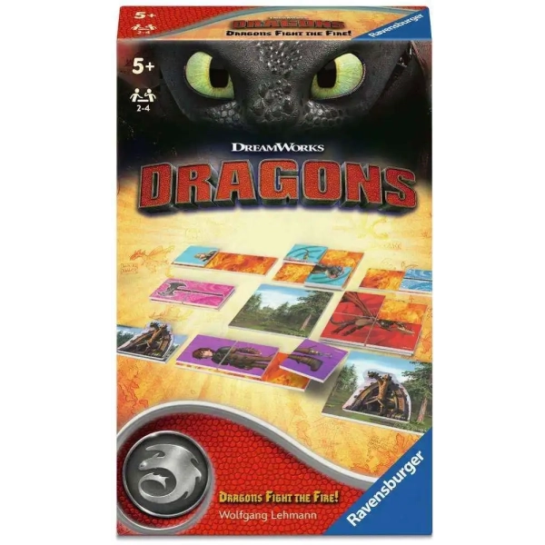 Dragons Fight the Fire - Reisespiel - DE/EN/FR/IT