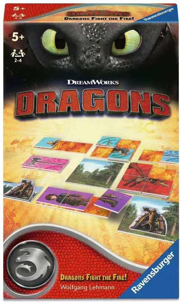 Dragons Fight the Fire - Reisespiel - DE/EN/FR/IT