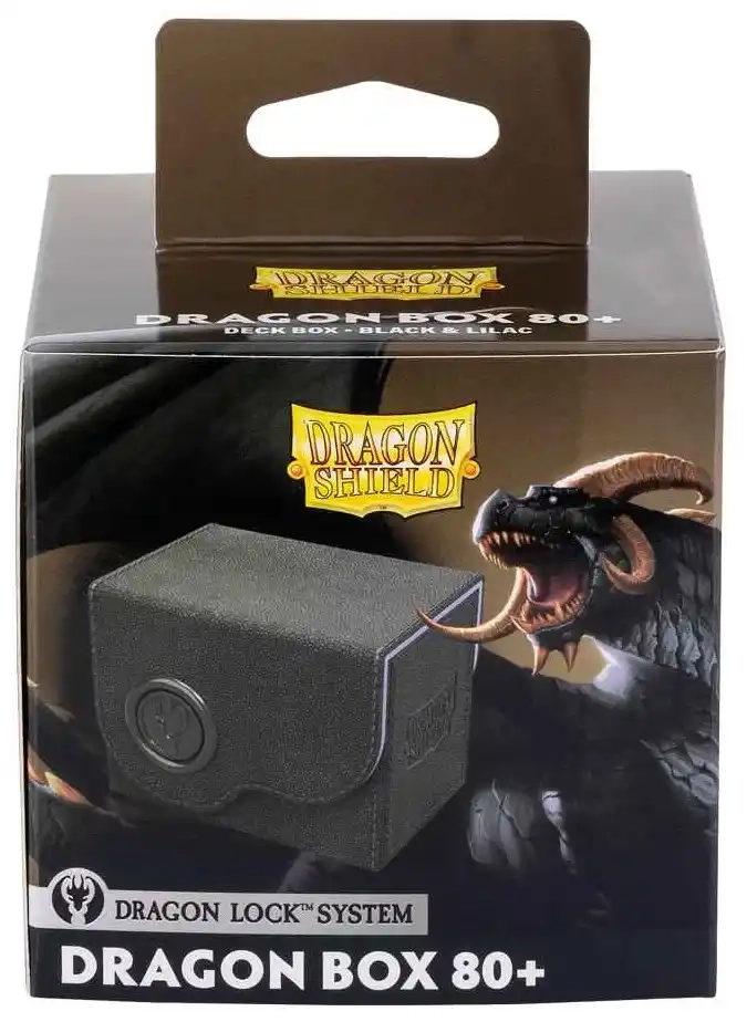 Dragon Shield Dragon Box 80+ - Black & Lilac