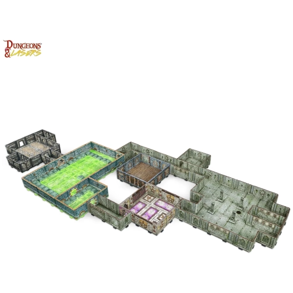 Dungeons & Lasers: Undercity Hideout - Geländebausatz