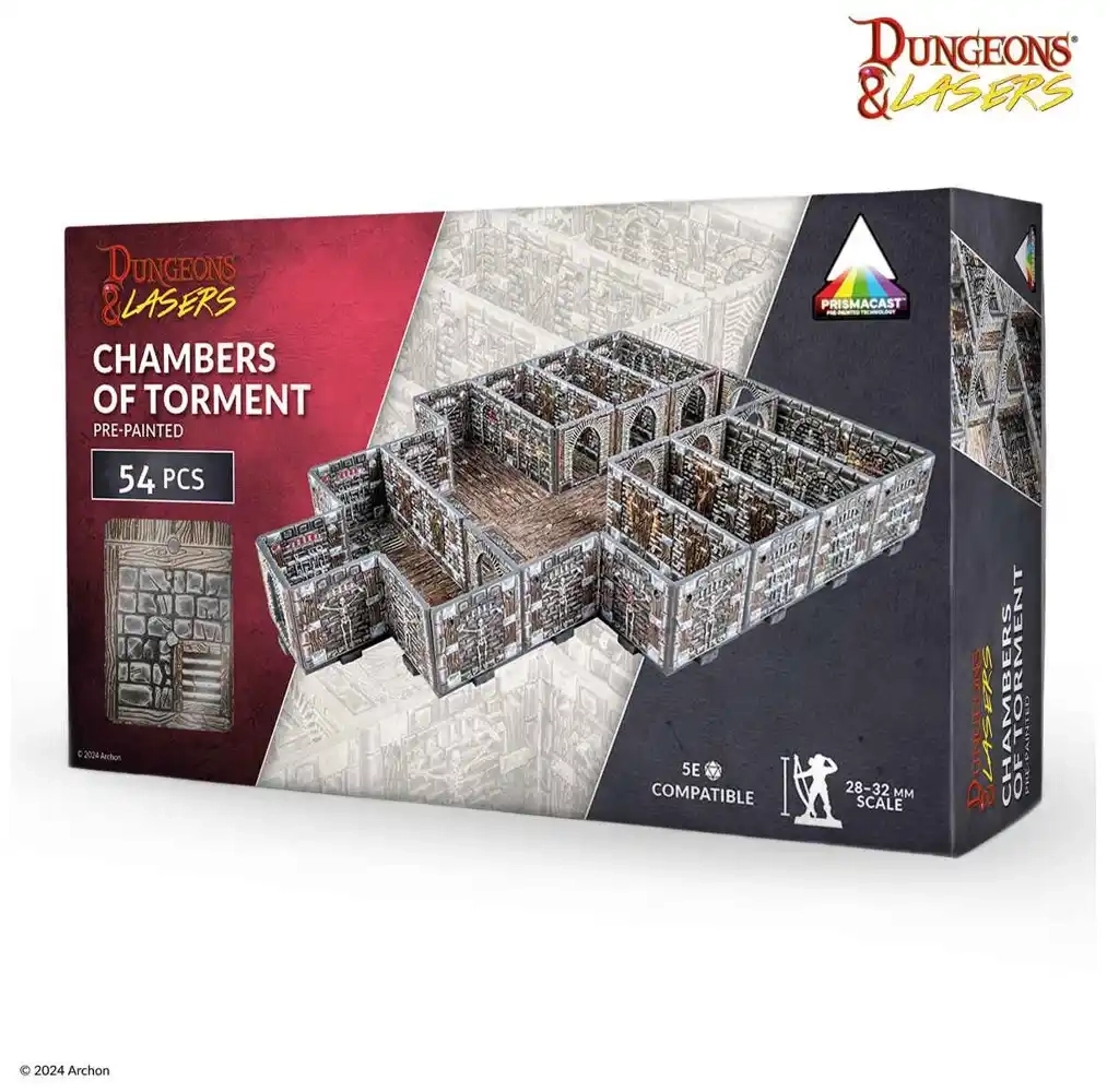 Dungeons & Lasers: Chambers of Torment - vorbemalt