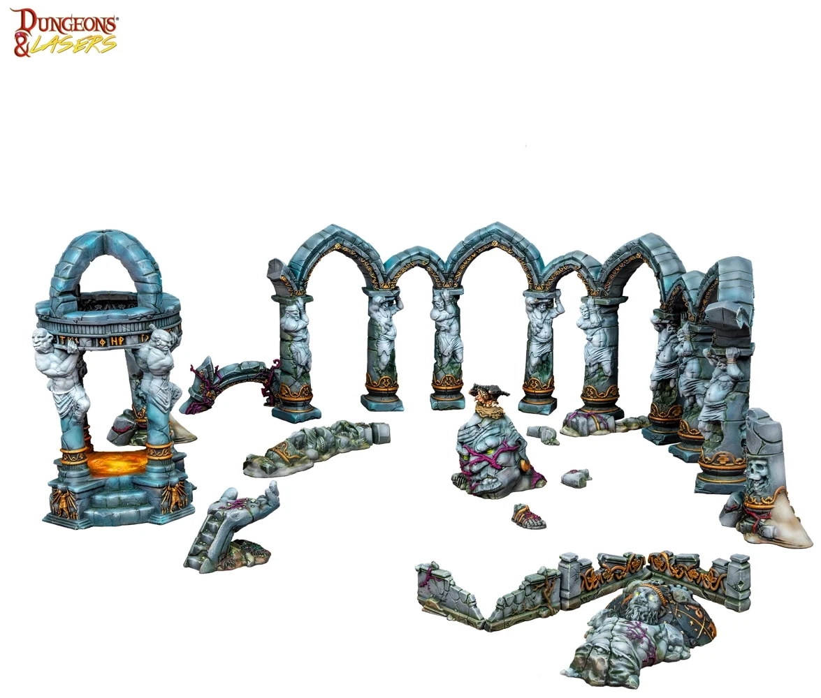 Dungeons & Lasers: Land of the Giants - Geländebausatz