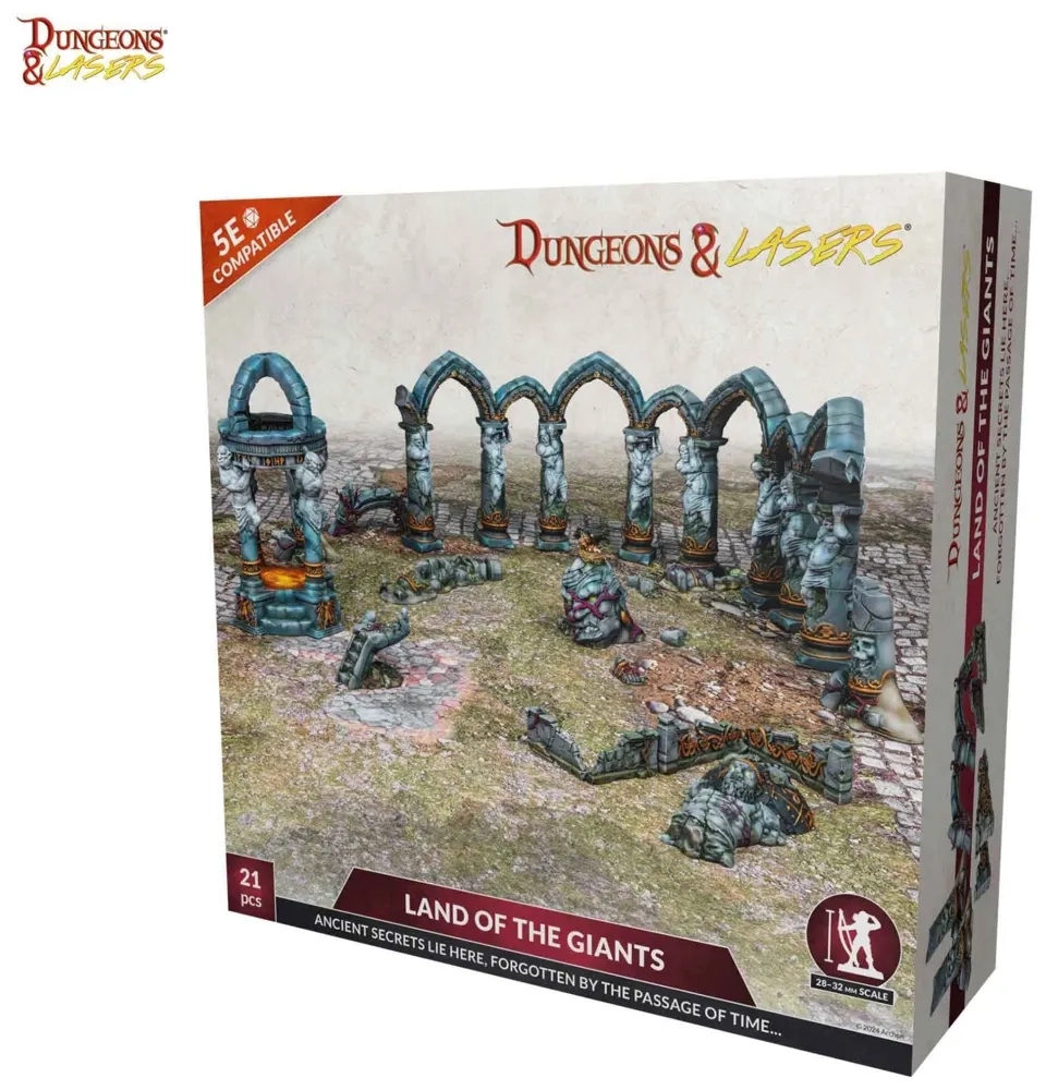 Dungeons & Lasers: Land of the Giants - Geländebausatz