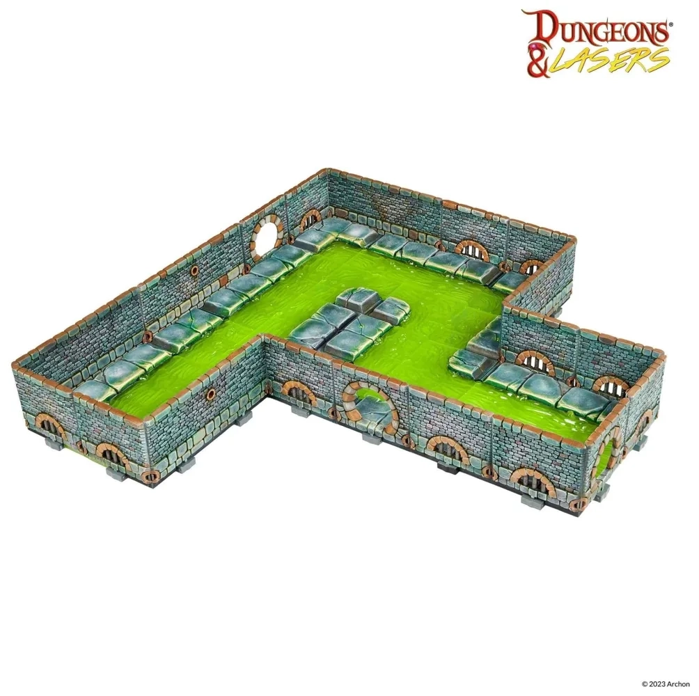 Dungeons & Lasers: Sewers Set - Geländebausatz