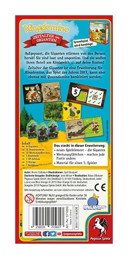 Kingdomino Erweiterung - Zeitalter der Giganten