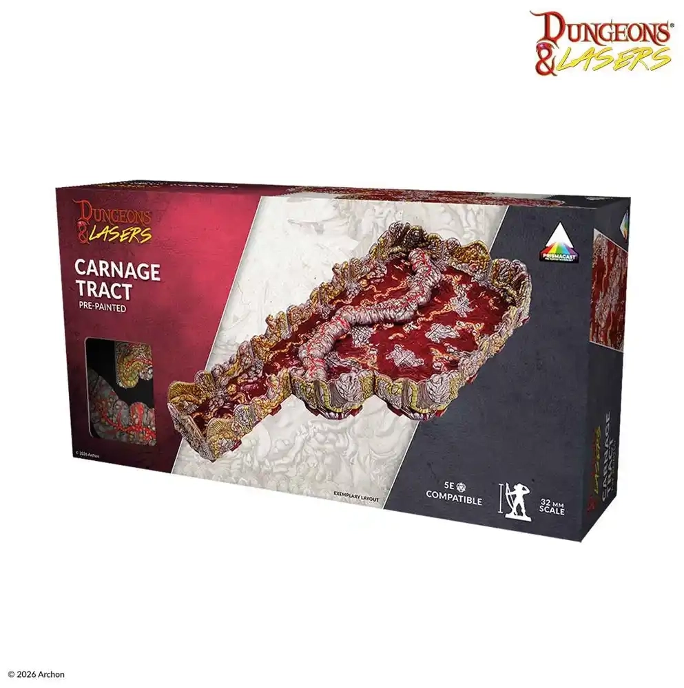 Dungeons & Lasers: Carnage Tract - vorbemalt