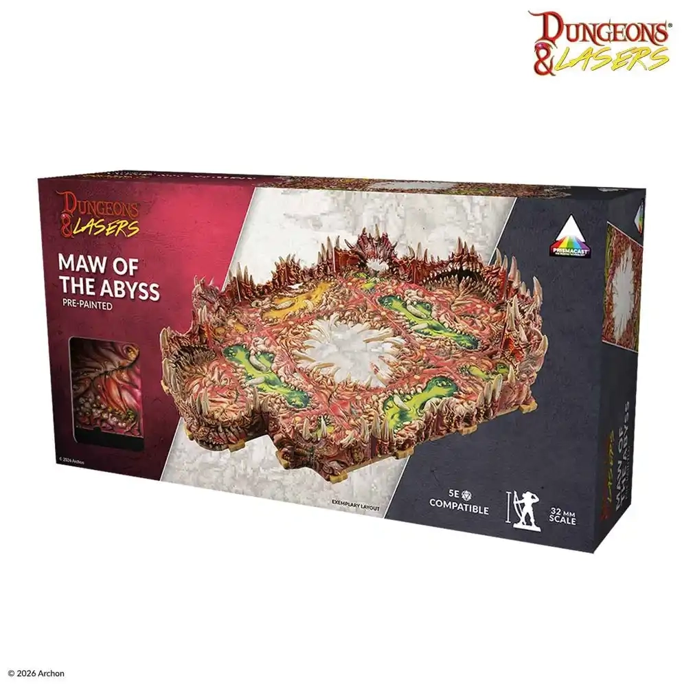 Dungeons & Lasers: Maw of the Abyss - vorbemalt