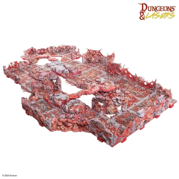 Dungeons & Lasers: Belly of the Beast - vorbemalt