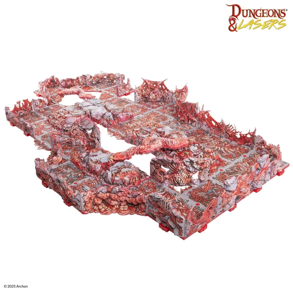 Dungeons & Lasers: Belly of the Beast - vorbemalt