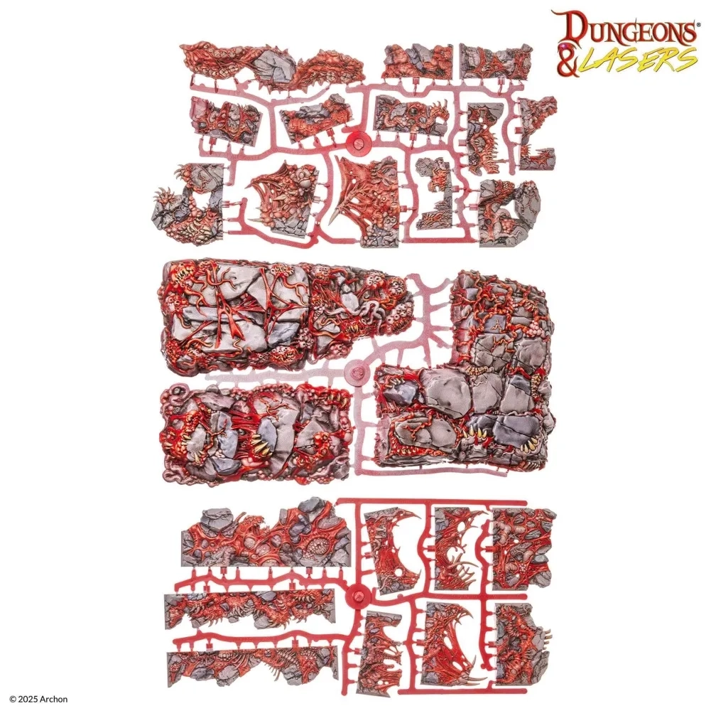 Dungeons & Lasers: Belly of the Beast - vorbemalt