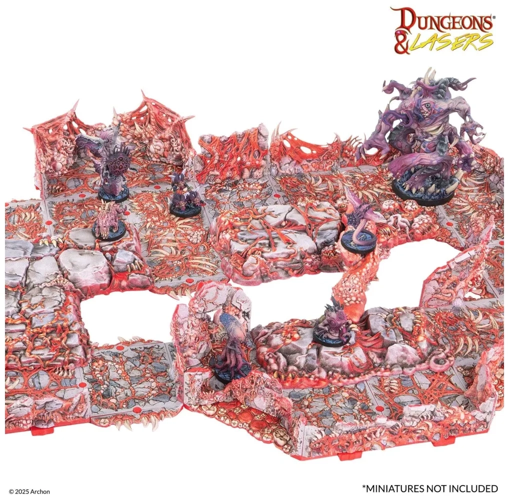 Dungeons & Lasers: Belly of the Beast - vorbemalt