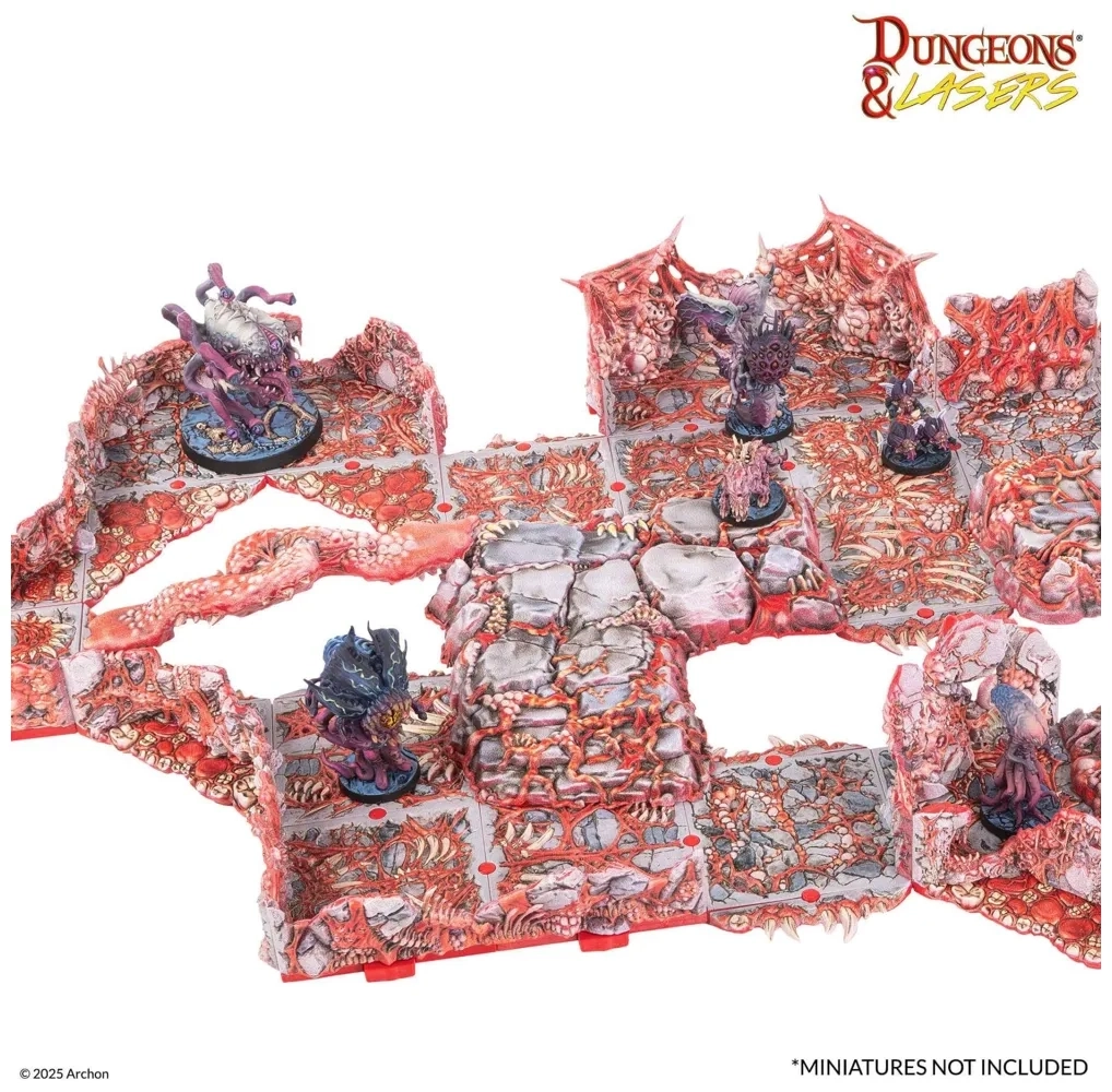 Dungeons & Lasers: Belly of the Beast - vorbemalt