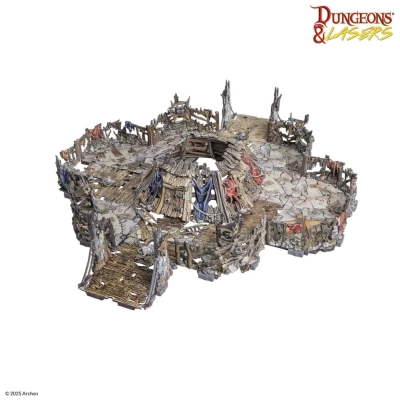 Dungeons & Lasers: Goblin Lair - vorbemalt