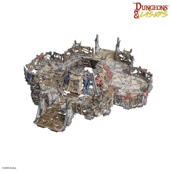 Dungeons & Lasers: Goblin Lair - vorbemalt