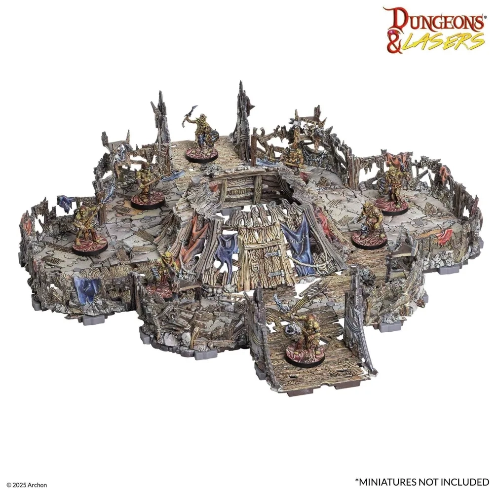 Dungeons & Lasers: Goblin Lair - vorbemalt
