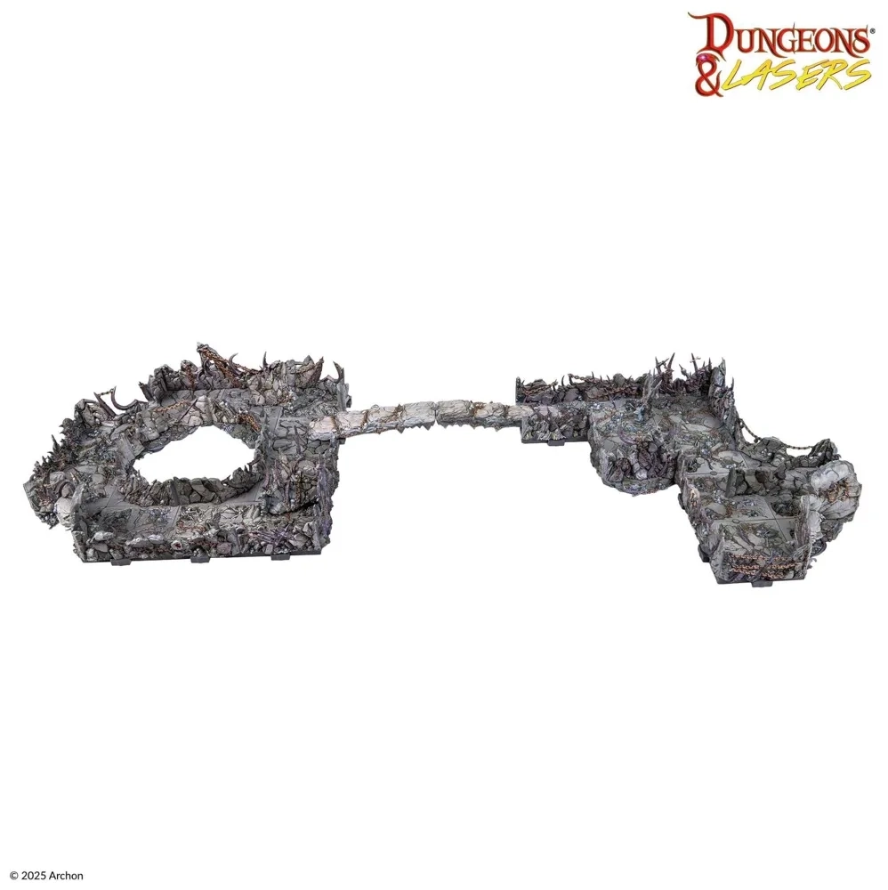 Dungeons & Lasers: Demonic Caves - vorbemalt