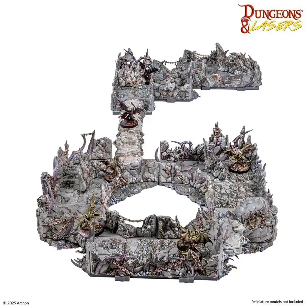 Dungeons & Lasers: Demonic Caves - vorbemalt