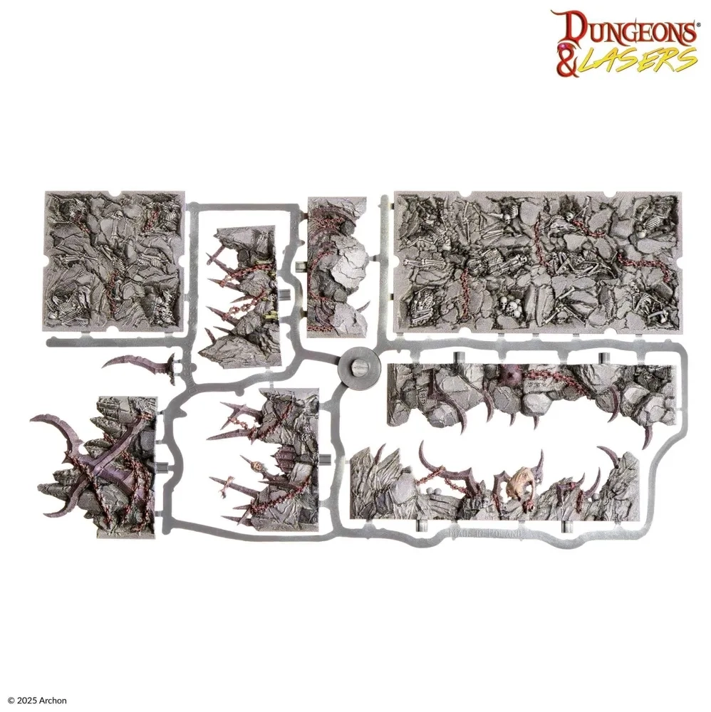 Dungeons & Lasers: Demonic Caves - vorbemalt