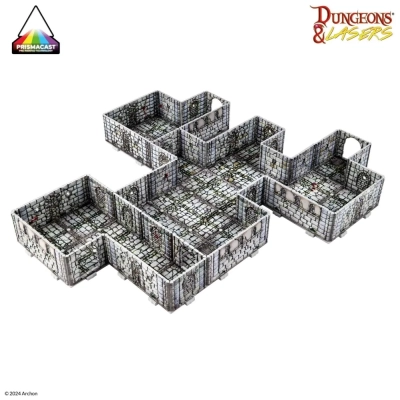 Dungeons & Lasers: Fantasy Dungeon - vorbemalt