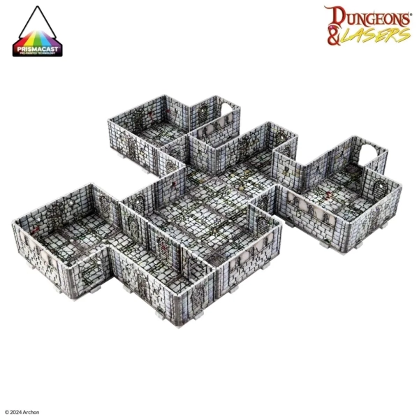 Dungeons & Lasers: Fantasy Dungeon - vorbemalt