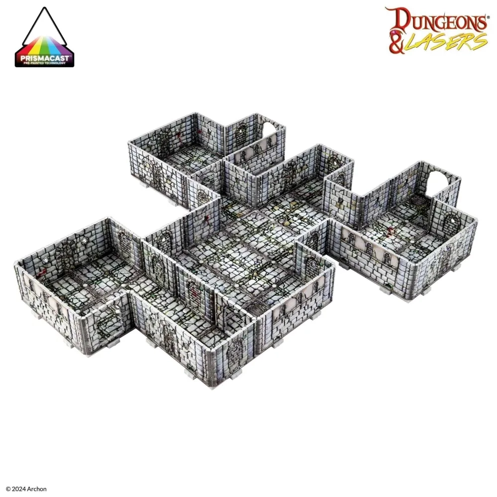 Dungeons & Lasers: Fantasy Dungeon - vorbemalt