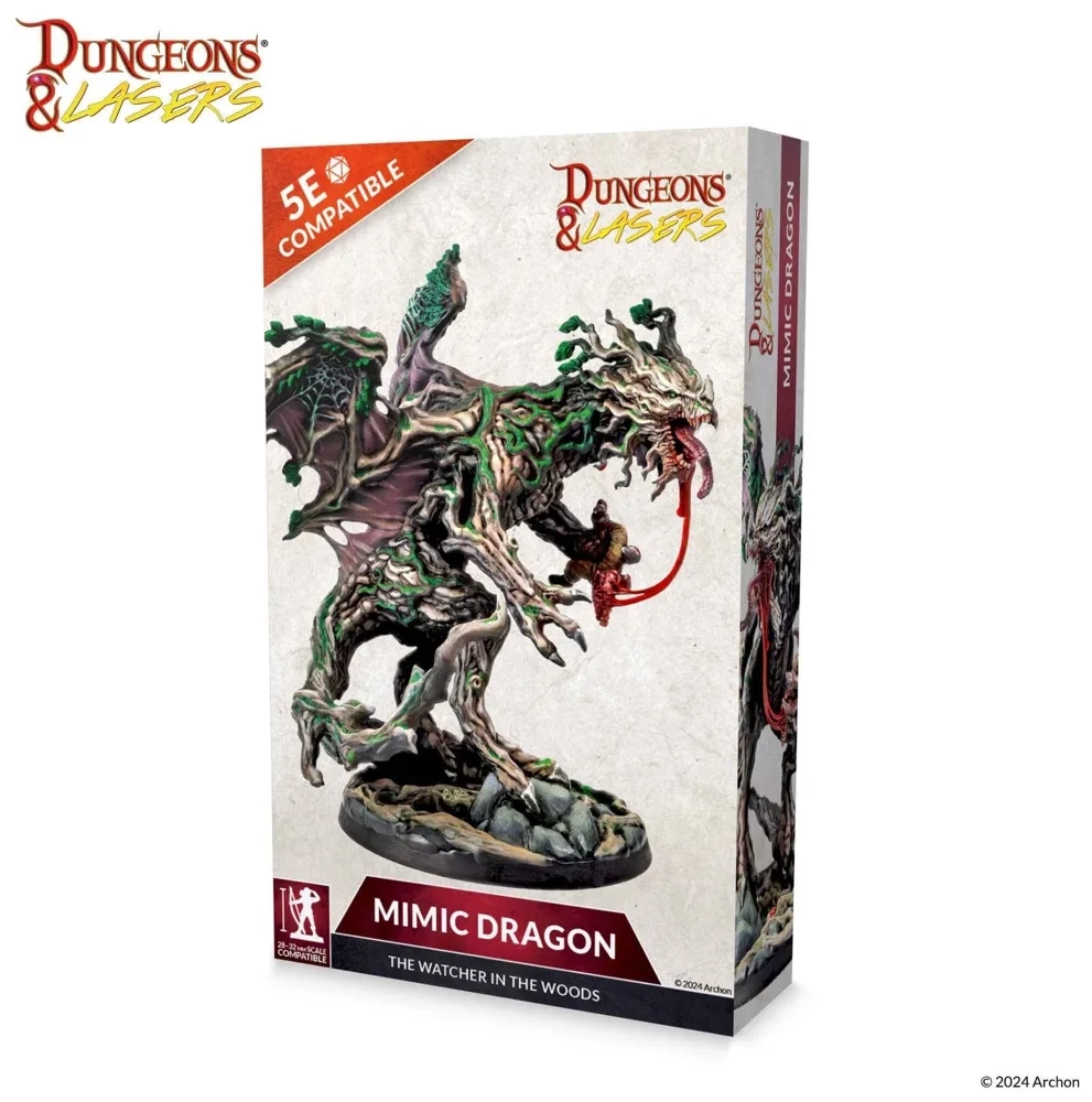 Dungeons & Lasers: Mimic Dragon - Miniaturbausatz