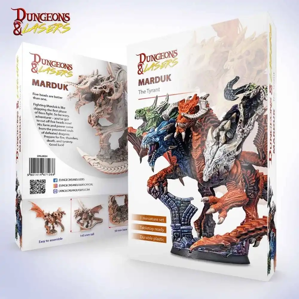Dungeons & Lasers: Marduk The Tyrant - Miniaturbausatz