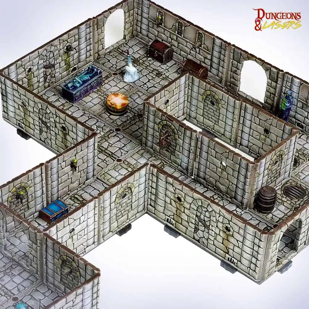 Dungeons & Lasers: Fantasy Starter Set - Geländebausatz