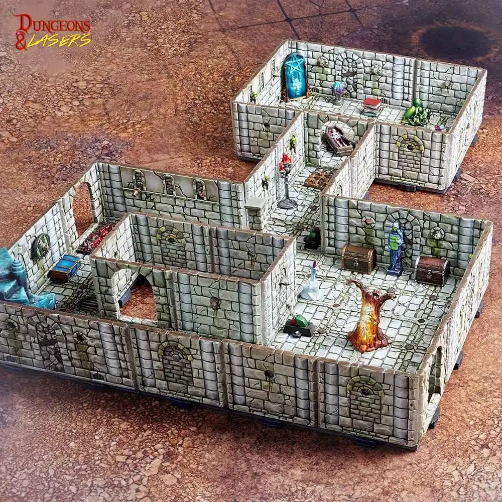 Dungeons & Lasers: Fantasy Starter Set - Geländebausatz