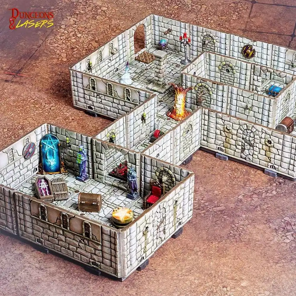 Dungeons & Lasers: Fantasy Starter Set - Geländebausatz