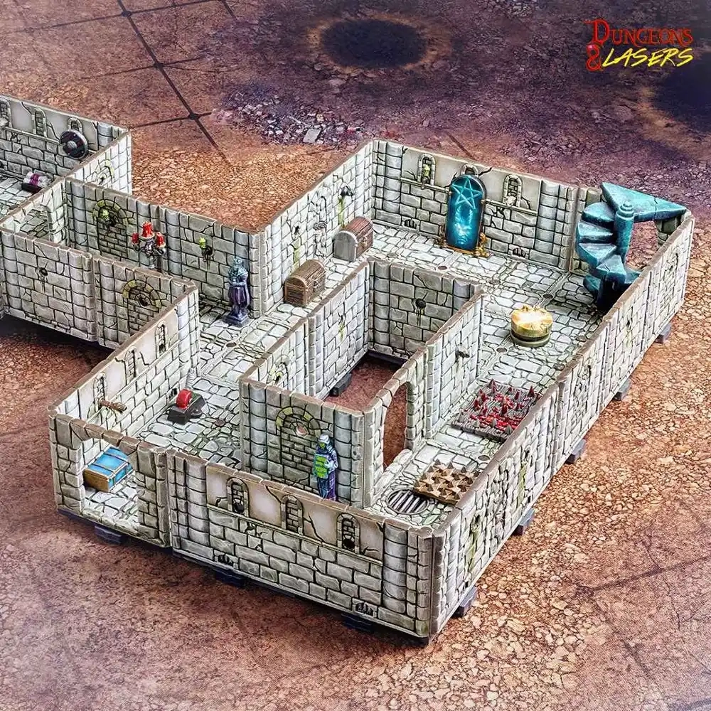 Dungeons & Lasers: Fantasy Starter Set - Geländebausatz