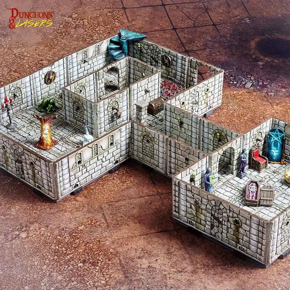 Dungeons & Lasers: Fantasy Starter Set - Geländebausatz