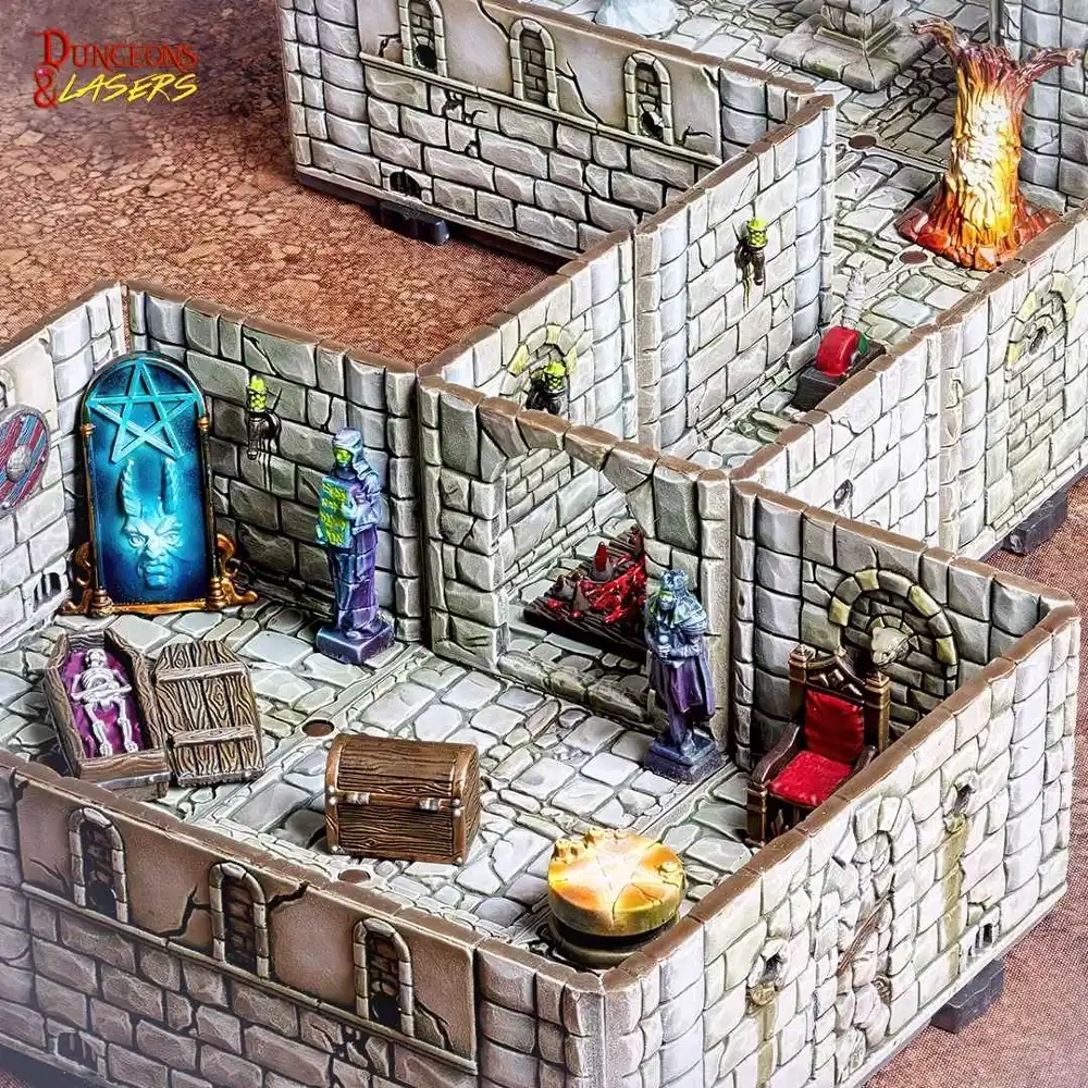Dungeons & Lasers: Fantasy Starter Set - Geländebausatz